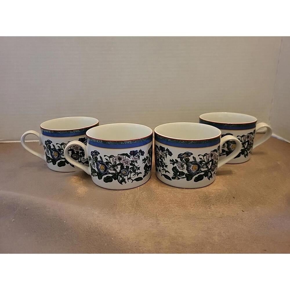 Smithsonian Institute Jane Webb Loudon Botany Branch Set Of 4 Coffee Mug/Tea Cup